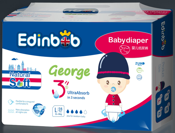 愛(ài)丁寶紙尿褲-(中包)L