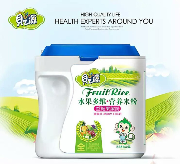 貝之源益腸水果多維營養(yǎng)米粉