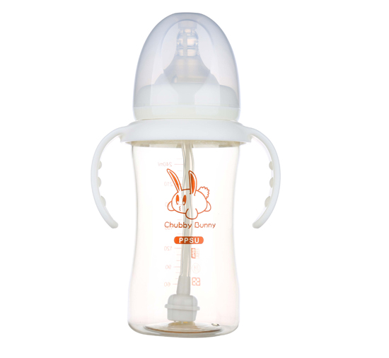 �����PPSU���ڏ����J���ԄӰ�����ƿ240ML��ɫ