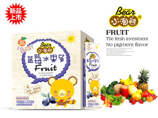 小淘熊藍(lán)莓水果條