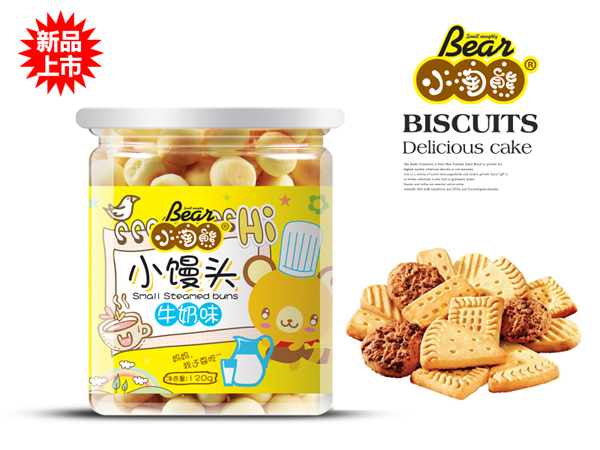 小淘熊小饅頭-牛奶味