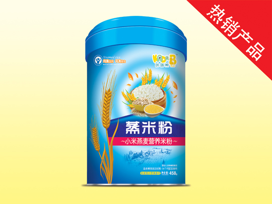 咔嗒熊嬰幼兒蒸米粉(小米燕麥)