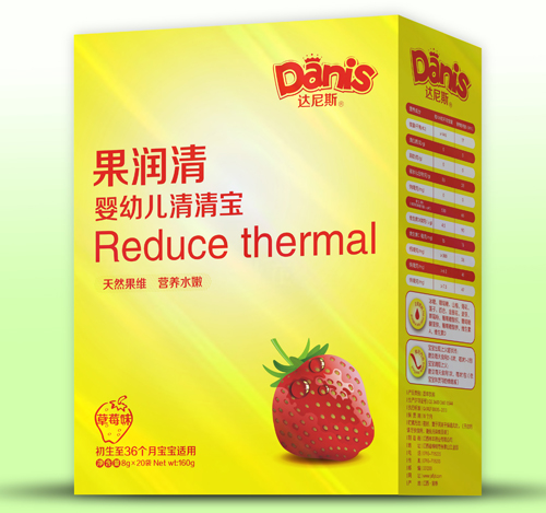 達(dá)尼斯果潤清草莓味盒裝