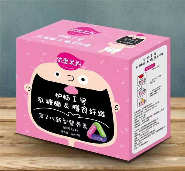 優(yōu)愛米科乳糖酶膳食纖維營養(yǎng)素盒裝