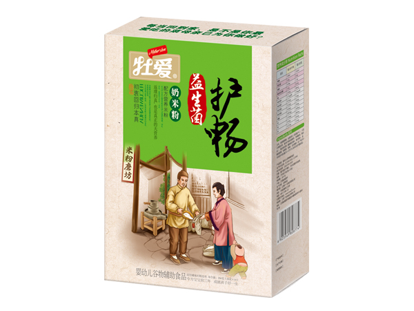 牡愛益生菌護(hù)暢奶米粉