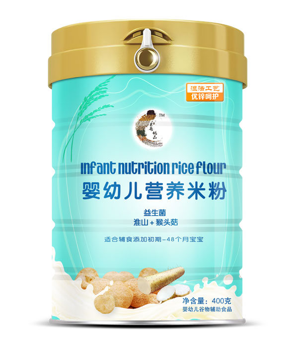 米爸優(yōu)品益生菌淮山猴頭菇嬰幼兒營養(yǎng)米乳