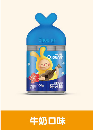 一揚(yáng)牙牙棒-牛奶味