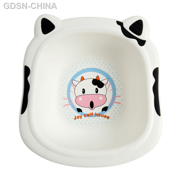 青蛙嘟迪可愛(ài)奶牛臉盆黑色(大號(hào))