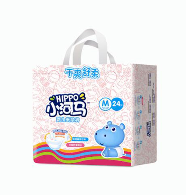 小河馬紙尿褲小包M24