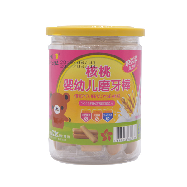 捌月拾伍核桃磨牙棒罐裝120g