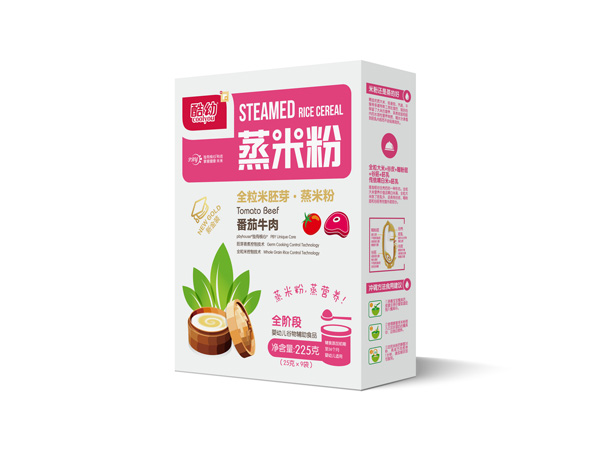 酷幼蒸米粉-番茄牛肉-紙盒