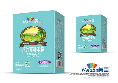 美臣營(yíng)養(yǎng)有機(jī)米粉-益生菌盒裝
