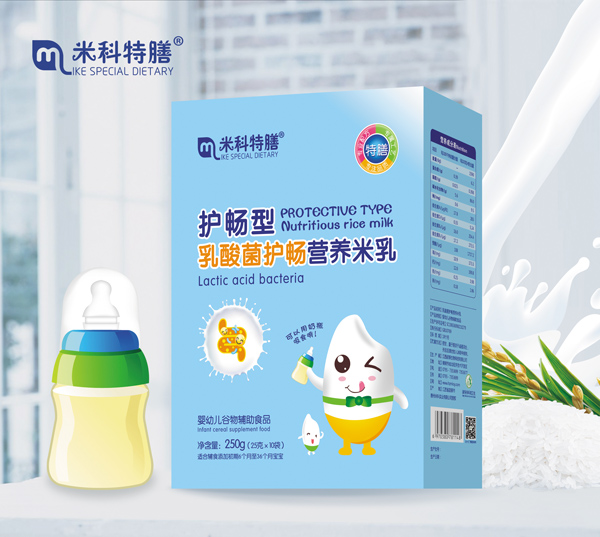米科特膳護暢型乳酸菌護暢營養(yǎng)米乳-盒裝600