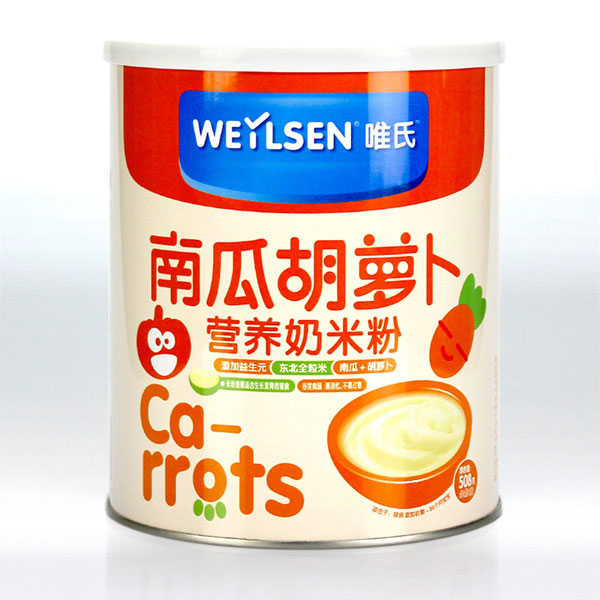 唯氏南瓜胡蘿卜奶米粉508克.jpg 唯氏南瓜胡蘿卜奶米粉508克.jpg