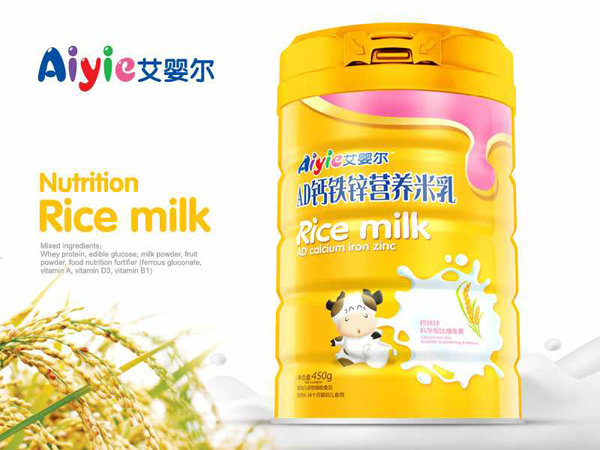 艾嬰爾AD鈣鐵鋅營養(yǎng)米乳