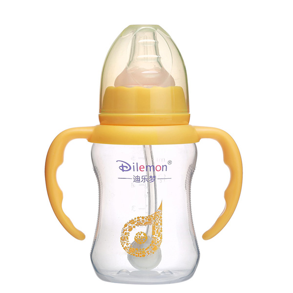 迪樂夢(mèng)PP奶瓶5118黃色