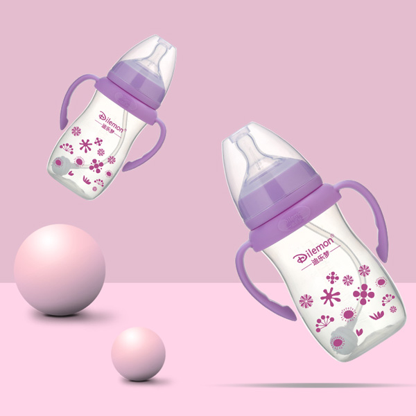 迪樂夢(mèng)PP奶瓶5134紫色