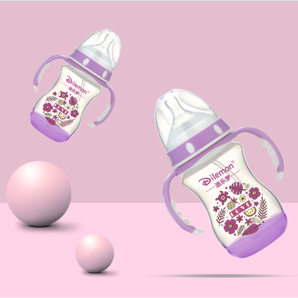 迪樂夢(mèng)PP奶瓶5138紫色