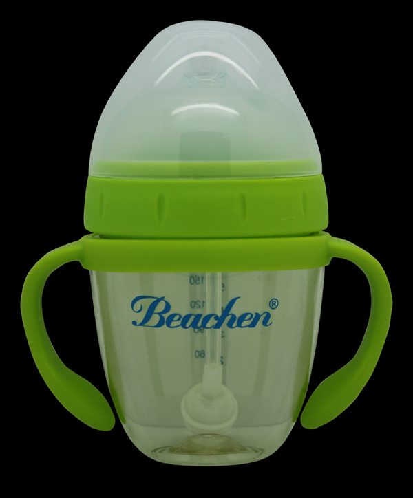 貝臣180ml廣口徑真乳實(shí)感PPSU奶瓶