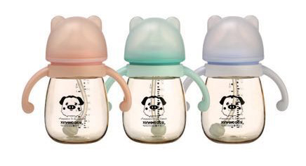馨菲寶貝熊貓寬口徑PPSU奶瓶X8007貨號(hào)240ml