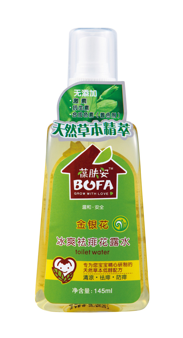 葆膚安金銀花冰爽祛痱花露水145ml.jpg 葆膚安金銀花冰爽祛痱花露水145ml.jpg