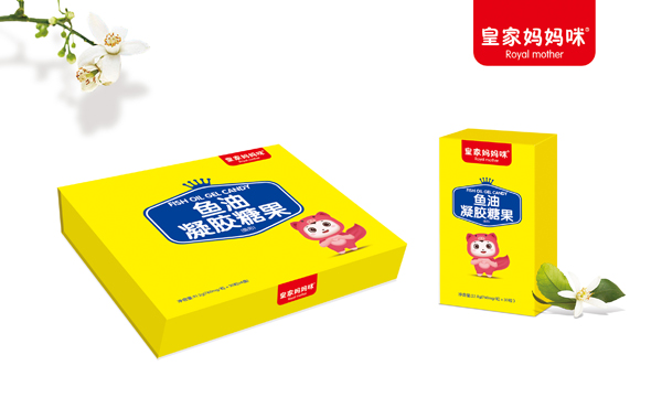 皇家媽媽咪魚(yú)油凝膠糖果
