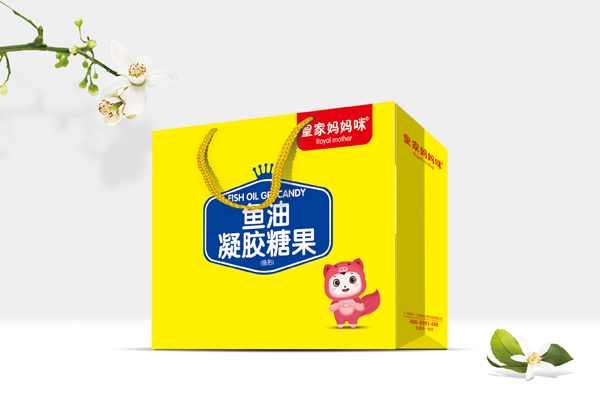 皇家媽媽咪魚(yú)油凝膠糖果 手提袋