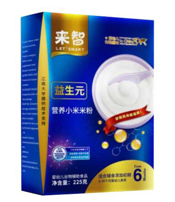 來智益生元營養(yǎng)小米米粉