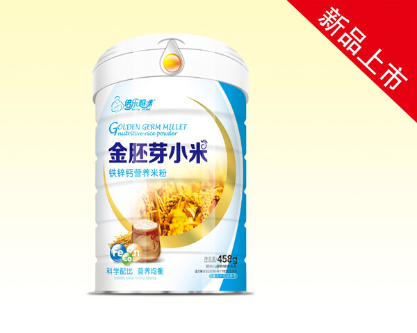 倍樂媽咪金胚芽小米營養(yǎng)米粉(鐵鋅鈣)桶裝