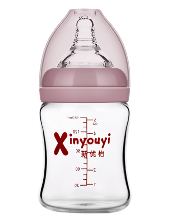 新優(yōu)怡玻璃奶瓶1116 咖色