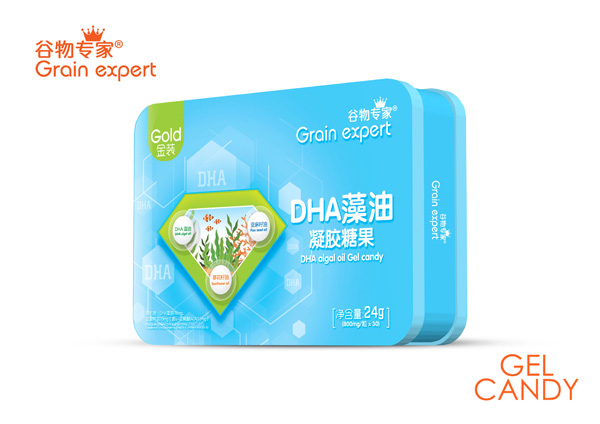 谷物專家DHA藻油凝膠糖果