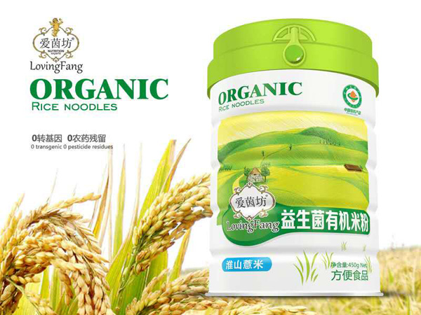 愛茵坊益生菌有機米粉-淮山薏米