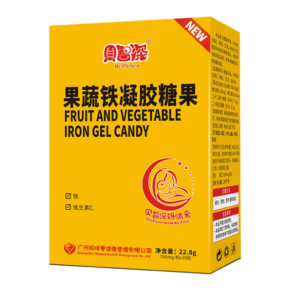 貝智深媽咪愛果疏鐵凝膠糖果