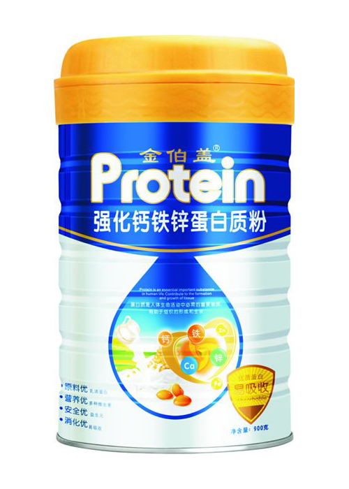 金伯蓋強化鈣鐵鋅蛋白質粉