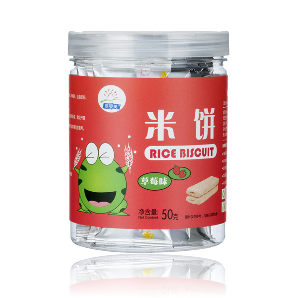 麗嬰美米餅 草莓味