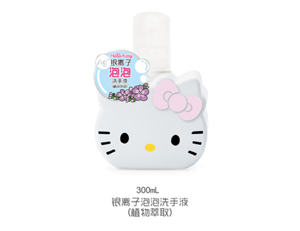  Hello Kitty�����y�x������ϴ��Һ��ֲ����ȡ��300ml
