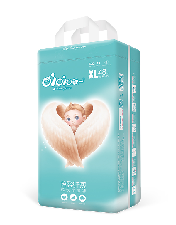 愛一倍柔纖薄成長學步褲XL48