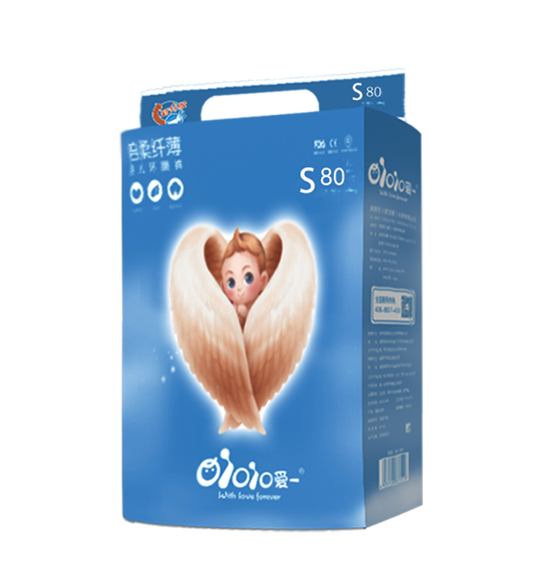 愛(ài)一倍柔纖薄嬰兒環(huán)腰褲S80