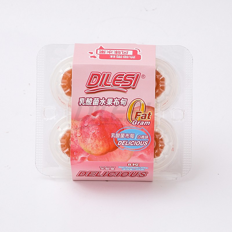 迪樂斯176g乳酸菌水果布甸 白桃味.jpg