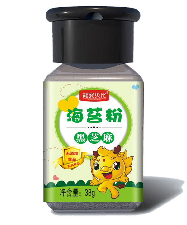 龍嬰貝比黑芝麻海苔粉