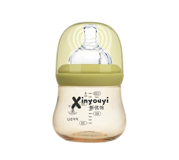 新優(yōu)怡新生兒月子奶瓶-綠色
