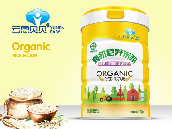 云恩貝貝有機(jī)營養(yǎng)米粉-胡蘿卜多維