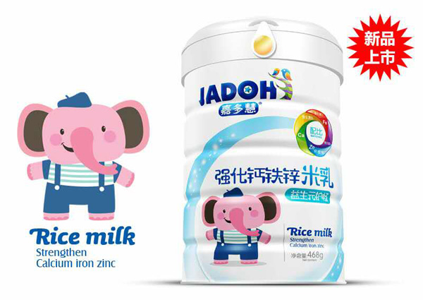 嘉多慧益生元護(hù)暢-強(qiáng)化鈣鐵鋅米乳