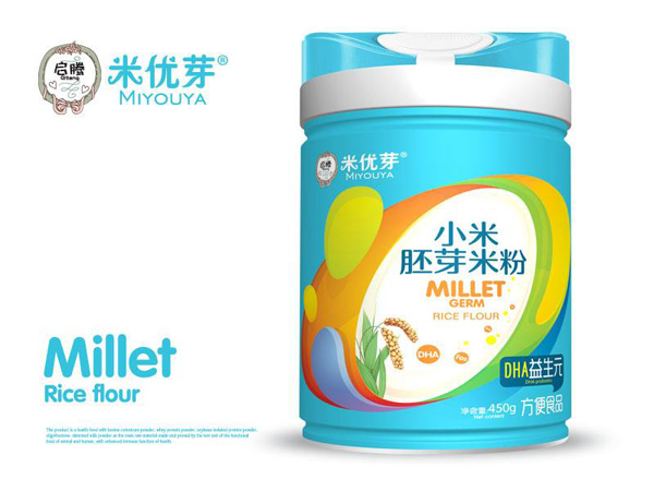 米優(yōu)芽小米胚芽米粉-DHA益生元聽(tīng)裝