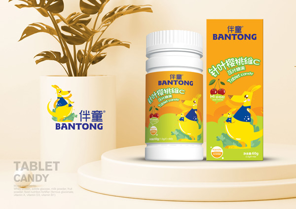 伴童針葉櫻桃維C壓片糖果