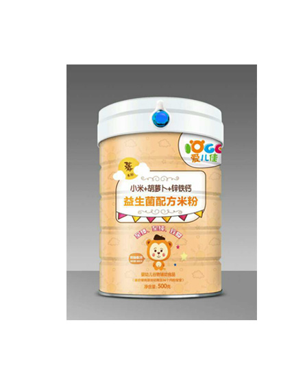 愛兒佳益生菌配方米粉罐裝-小米+胡蘿卜+鋅鐵鈣.jpg