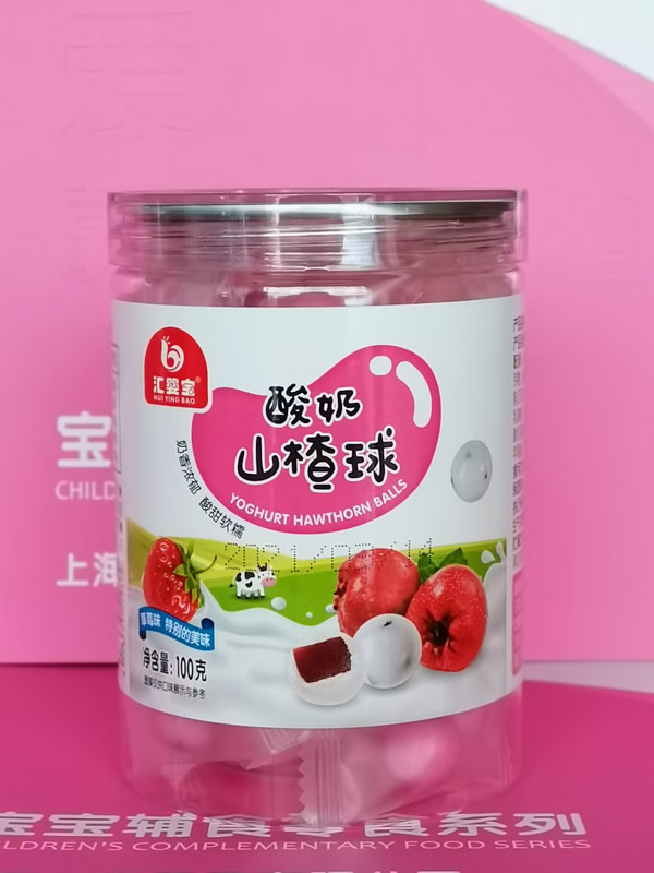 匯嬰寶酸奶山楂球-草莓味