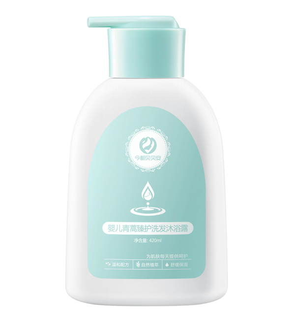 今都貝貝安嬰兒青蒿臻護(hù)洗發(fā)沐浴露