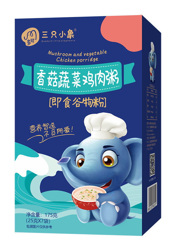 多可三只小象香菇蔬菜雞肉粥.jpg 多可三只小象香菇蔬菜雞肉粥.jpg