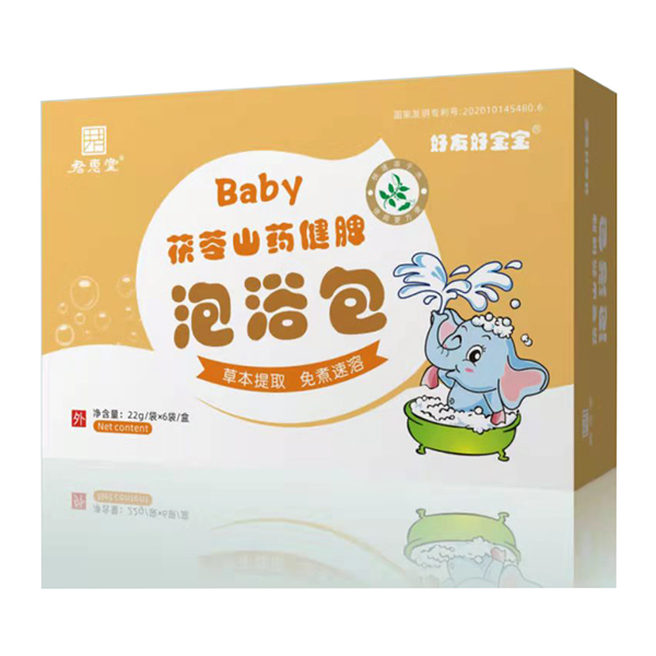 君惠堂好友好寶寶泡浴包-茯苓山藥健脾